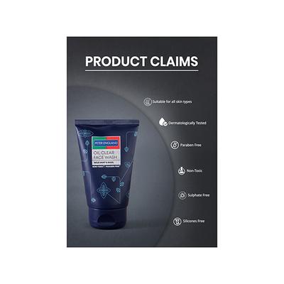 Peter England Oil Clear Face Wash 100ml each 2's - Face Wash & Cleansers