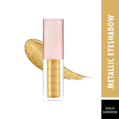 Swiss Beauty Mettalic Liquid Eyeshadow - (Gold) 3 ml - Eyeshadow, Bases & Primers