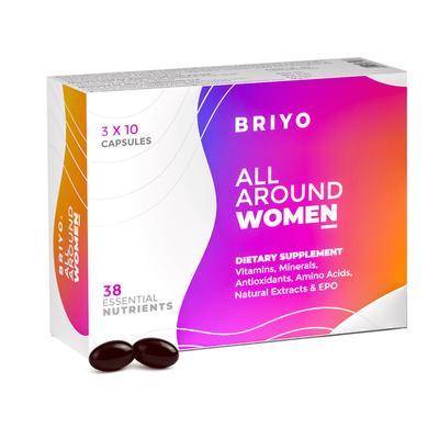 Briyo All Around Women Capsules (Pack of 3 x 10's) 1's - Women Health
