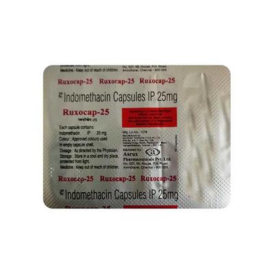 RUXOCAP 25 Capsule 10's - Pain relief-Nsa