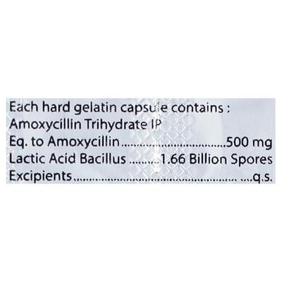 UNIMOX 500 Capsule 10's - Bacterial Infections-Pen