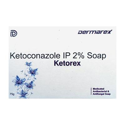 KETOREX Soap 75g - Fungal Infections-Taa