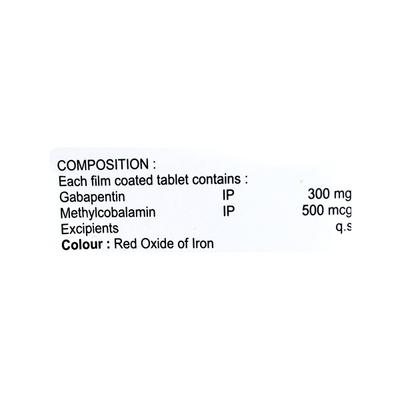 Miol G 300mg Tablet 10'S - Neuropathic Pain-Dru