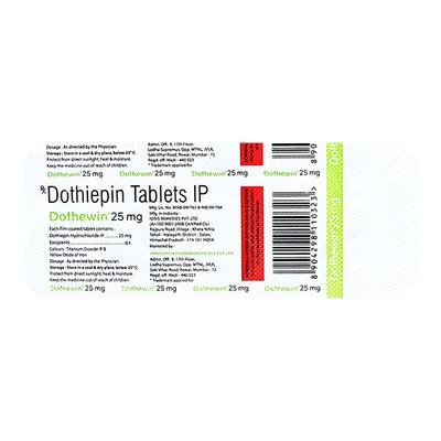 DOTHEWIN 25 Tablet 10's - Depression-Ant