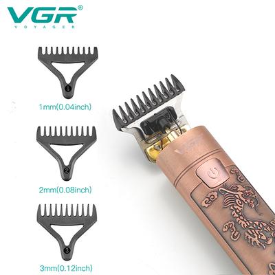 VGR V-076 Trimmer 150 min Runtime 3 Length Settings (Copper) 1's - Trimmers