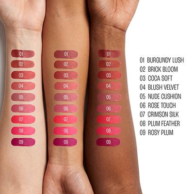 Lakme Double Duty Lip & Cheek Mousse Matte Lipstick & Soft Blush, Rose Touch,9gm - Liquid Lipsticks