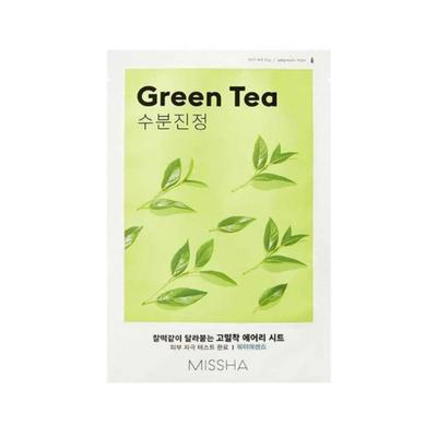 MISSHA Airy Fit Sheet Mask Green Tea 19 ml - Sheet Masks