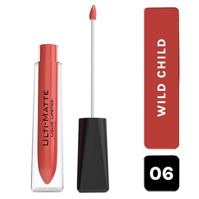 Bella Voste Ulti-Matte Liquid Lipstick Wild Child (06) 3.7 Ml - Liquid Lipsticks