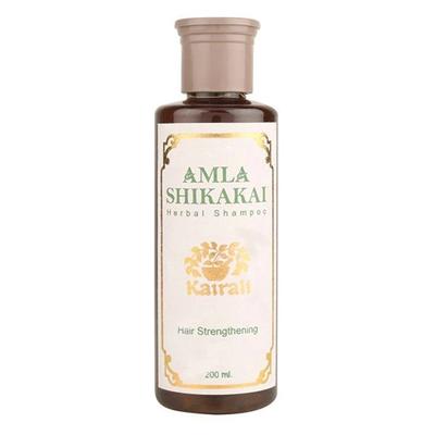 Kairali Amla Shikakai Shampoo Herbal Hair Strengthening Shampoo 200 ml - Shampoos