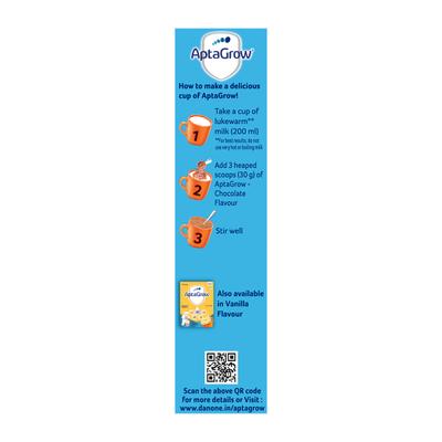 AptaGrow (3+ Years) Nutritional Powder - Chocolate Flavour 400 gm - Kids Nutrition