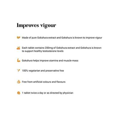 Himalaya Gokshura Tribulus Tablets 60's (N) - Pure Herbs