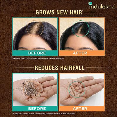 Indulekha Hairfall Control Combo Kit - Bringha Oil 100Ml + Bringha Shampoo 50Ml 2's - Hair Oils
