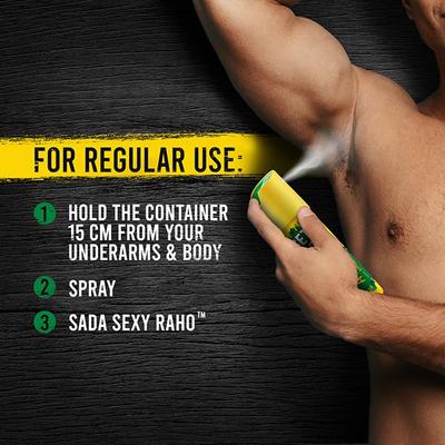 Set Wet Charm Avatar Deodorant and Body Spray Perfume for Men, 150ml each 2's - Men Deodorants/Roll-Ons