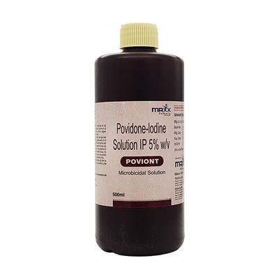 POVIONT Solution 500ml - Skin Infections-Ski