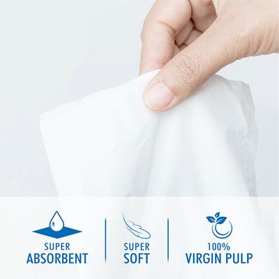 Tulips Facial Tissues 2ply x 200 Pulls 200's - Facial Wipes & Tissues