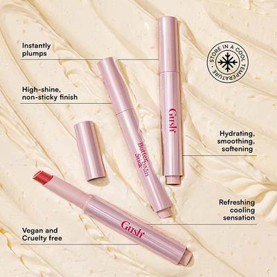 Gush Beauty Hybrid Gloss Butter Balm Stick - Pout 1.7 gm - Lip Glosses