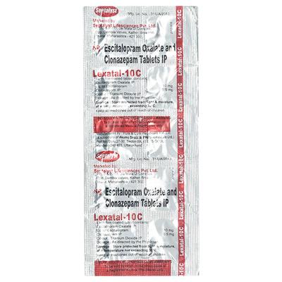 LEXATAL C Tablet 10's - Anxiety-Anx