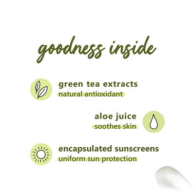 Plum Green Tea Daylight Sunscreen Gel SPF 35 - l Mini Pack 15 ml - Face Sunscreen