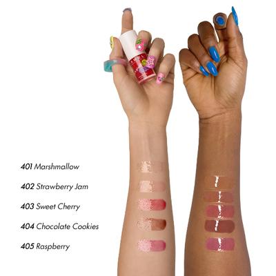 Lamel Hydrating Lip Oil Let's Glaze 404 Chocolate Cookies 4 gm - Creams/Oils/Lotions