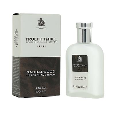 Truefitt and Hill Sandalwood Aftershave Balm Essential Grooming Collection 100 ml - Pre & Post Shaves