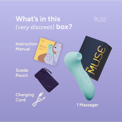 MyMuse Breeze Suction Tech Personal Massager 1's - Intimate Tools & Accessories