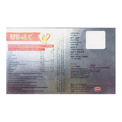 UB10 LC Tablet 10's - Supplements-Vam