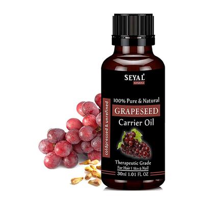 Seyal Naturals 100% Pure & Natural Carrier Oil - Grapeseed 30 ml - Carrier Oils