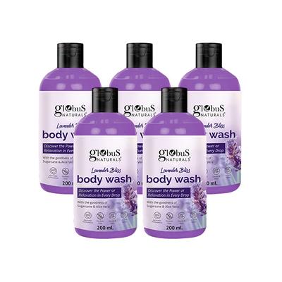 Globus Naturals Lavender Body Wash, 200ml each 5's - Creams, Lotions & Oils