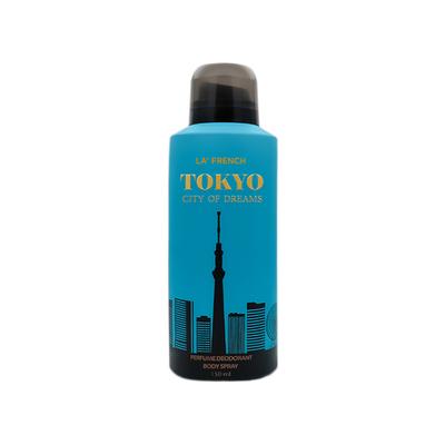 La French Tokyo City of Dreams Deodorant for Men and Women 150 ml - Deodorants/Roll-Ons