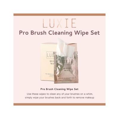 Luxie Pro Brush Cleaning Wipe Set 1's - Sponges & Applicators