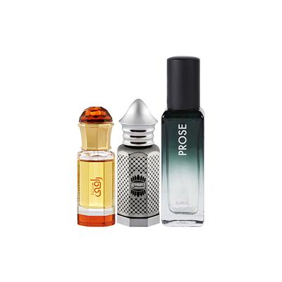 Ajmal Mukhallat Raaqi CP 10ml and Asher CP 12ml & Prose EDP 20ml for Men & Women 1's - Women Perfumes (Edt/Edp)