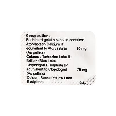LIPITAB CV 10 Capsule 10's - High Cholesterol-Dys