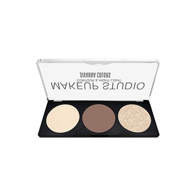 Sivanna Colors Make Up Studio Contour & Highlighter - HF991 02 20 gm - Highlighters & Illuminators