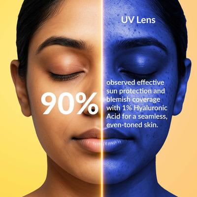Fixderma Shadow Tinted Sunscreen Tan SPF 50 PA+++ - UVA & UVB Protection, All Skin Types 30 gm - Face Sunscreen