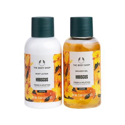 The Body Shop Hibiscus Shower Gel & Body Lotion Gift Set 100 ml - Bath Kits & Sets