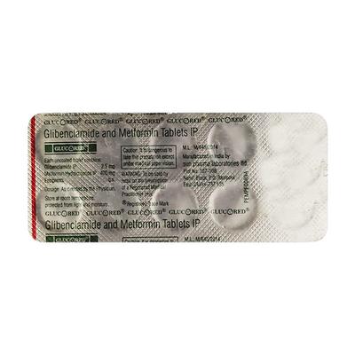 GLUCORED Tablet 10's (se) - Diabetes-Ant