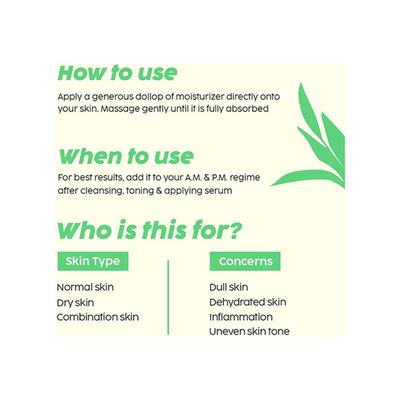 PLIX Guava Glow Smoothie Moisturizer for Brighter Skin with Vitamin C & ALA - Face Cream for Even-tone Skin, Promotes Hydration for Men & Women 50 gm - Face Moisturizers