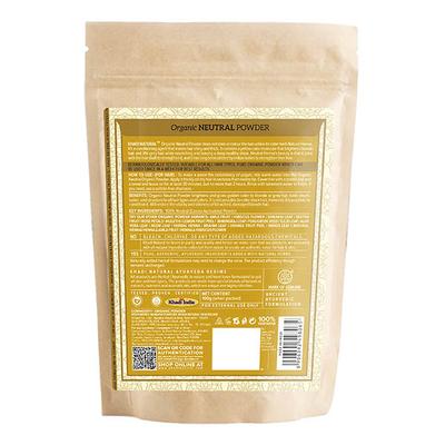 KHADI NATURAL NEUTRAL ORGANIC POWDER 100 gm - Powder