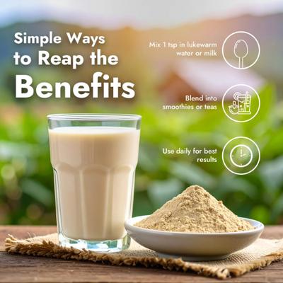 Nutriorg Organic Ashwagandha Powder 150 g - Ashwagandha