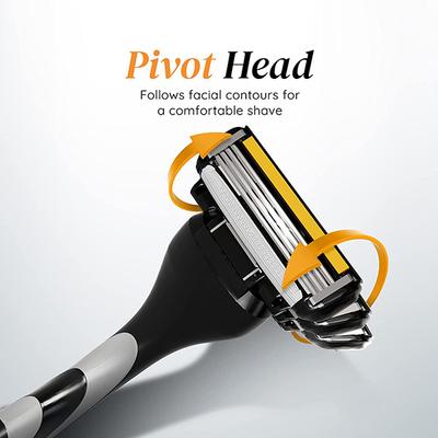 LetsShave Pro 4 Razor Blades - Men 12's - Razors & Cartridges