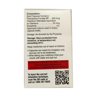 LUPIN VILFURO 200 Capsule 15's - Asthma/COPD-Ast