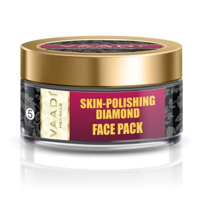 Vaadi Herbals Skin-Polishing Diamond Face Pack 70 gm - Face Packs