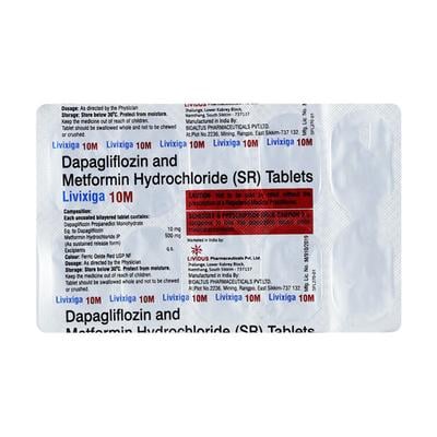 LIVIXIGA 10M Tablet 10's - Diabetes-Ant