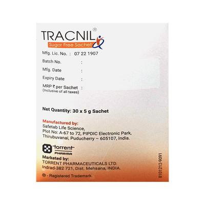 TRACNIL SUGAR FREE Sachet 5g - Supplements-Sup
