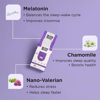 MinS Sleep Better MinStrips for Men (pack of 30 strips) 1's - Multi-Vitamins