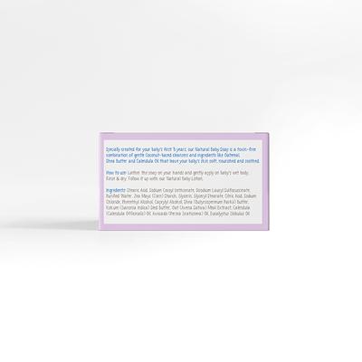 The Moms Co. Natural Baby Soap with Shea Butter, Calendula Oil and Oatmeal each 75gm 2's - Baby Soap