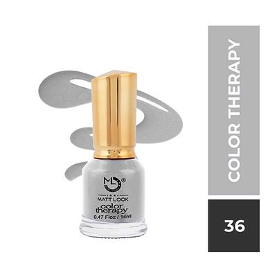 Matt Look Nails Makeup Colour Therapy Nail Polish, Shade No - 36 14 ml - Nail Polish