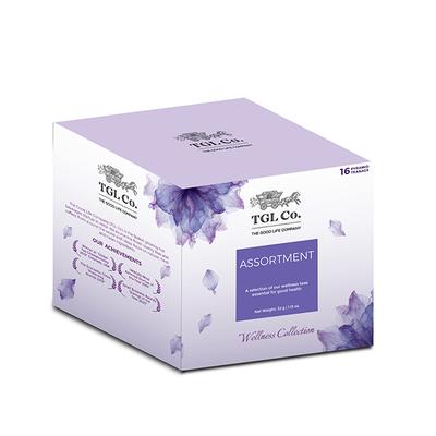 TGL Co. Wellness Collection Tea Bag - Assortment 16's - Herbal/Green Teas