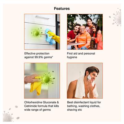 Ciphands Protect Antiseptic Disinfectant Liquid 500 ml - Hand Sanitizer