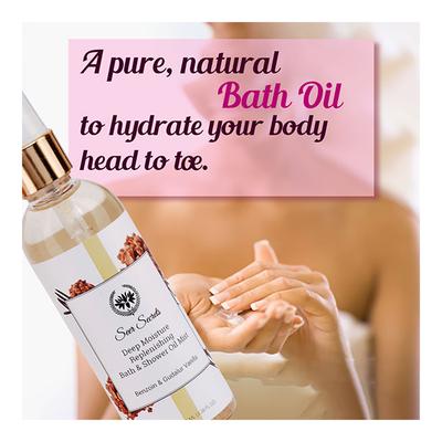 Seer Secrets Deep Moisture Replenishing Bath & Shower Oil - Benzoin & Gudalur Vanilla 100 ml - Shower Gels & Body Wash